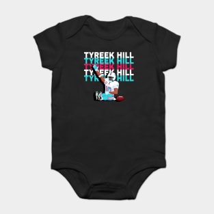 Tyreek Hill - black Baby Bodysuit